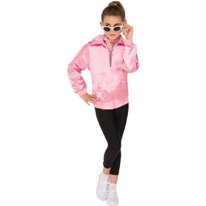 Rubie's Costume Girls Grease Jacket Costume, Large, Pink