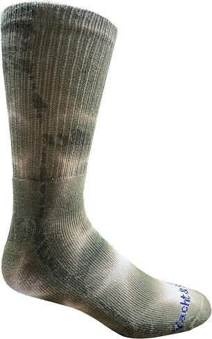 Yacht & Smith 6 Pairs of Womens And Mens Tie Dye Cotton Colorful Soft Crew Socks, Boot Sock, Bulk in Saudi Arabia