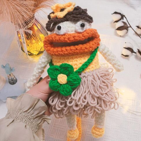 Magic Hand Crossbody Cell Phone bag, Crochet handmade Personality cute Purse in Saudi Arabia