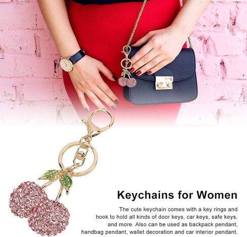 bstedyas Cute Crystal Keychain Ocean Animal Keyring Car Bag Accessory Pendant Purse Charm Handbag Decor Ornaments in Saudi Arabia