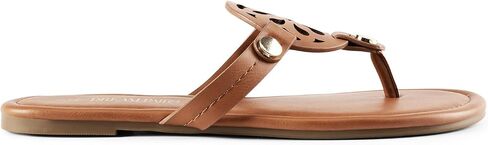 DREAM PAIRS Women's Flip Flops Flat Slide Sandals | Comfortable Soft Dressy Flats Thong Sandals for Summer Beach Dating Vacations in Saudi Arabia