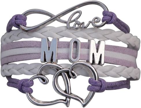 Mom Bracelet, Mom Jewelry, Mom Infinity Bracelet, Gift For Moms, Gender Reveal, Mother's Day Gift in Saudi Arabia