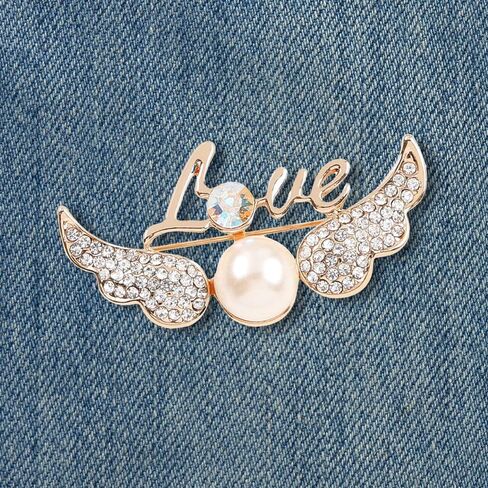 Brooch Pin Corsage, Sweater Dress Bag Fashion Jewelry Accessory Decor for Wedding Birthday Party Christmas Gift in Kuwait