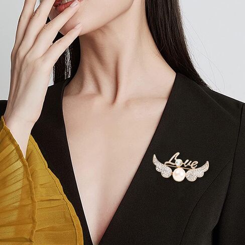 Brooch Pin Corsage, Sweater Dress Bag Fashion Jewelry Accessory Decor for Wedding Birthday Party Christmas Gift in Kuwait