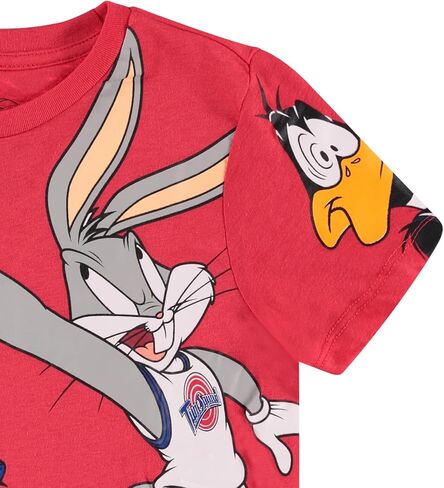 تي شيرت Space Jam Boys Movie - Tune Squad Marvin & Bugs Bunny تي شيرت مطبوع كبير الحجم in Kuwait