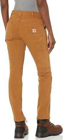 بنطال Carhartt النسائي القوي المرن من نسيج التويل (مقاس كبير) in Saudi Arabia