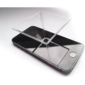 Pack of 2! Individually Packaged, 2X Spectre Hologram Smartphone Hologram Projector, Suitable for Any Smartphone, Compatible Holographic Prism