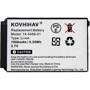 cs battery 1500mAh Replacement Battery for Cisco 7026G, 74-5468-01, 7925, 7925G, 7925G-EX, 7926, 7926G, CP-7925G-A-K9, CP-7925G-EX-K9, CP-BATT-7925G-STD