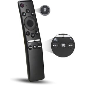 Replacement Remote for Samsung TVs with Voice Control, Universal Remote Compatible for All Samsung Curved Frame UHD QLED LED 4K 8K Smart TVs, Original Replacement for Samsung Remote