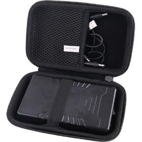 JINMEI Hard EVA Carrying Case Compatible with Talentcell Rechargeable 12V 6000mAh/5V 12000mAh DC Output Lithium ion Battery Pack Charger storage case