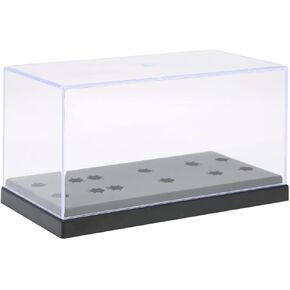 Phono Shell Case, Headshell Cartridge Keeper Transparent Acrylic Box Turntable Record Player Stylus Holder Phonograph Head Storage Box High End Phonograph Head Long Needle Rack Display Sample Box