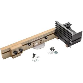 INCRA IJ32FNCSYS Original Jig Fence System with MDF Fence and Shop Stop plus Aluminum Right Angle Fixture