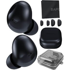 Samsung Galaxy Buds2 Pro Bundle with Keychain Carry Case - Samsung Earbuds Wireless, Noise Cancelling, Hi Fi Sound, Comfort Ear Fit, HD Voice, Conversation Mode, IPX7 Rated (Graphite)