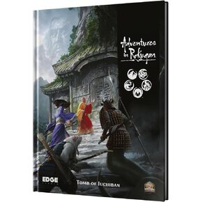 Adventures in Rokugan Roleplaying Game Tomb of Iuchiban Expansion - Unveil The Secrets of The Ancient Tomb! RPG Strategy Game, 2+ Players, Ages 14+, 90 Minute Playtime, Made by EDGE Studio