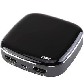 KuWFi Video Game Capture Card Switch 4K 1080P 60FPS HDMI to USB C Capture Card for Streaming Work with OBS/Camera/PS4/PC