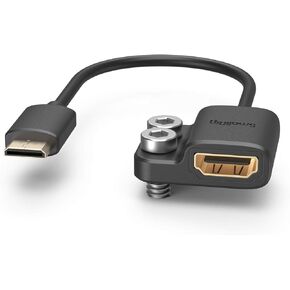 SMALLRIG Ultra Slim 4K Adapter Cable (C to A), Mini-Sized Ports Male to Full-Sized Ports Female, 4K@60HZ, for Nikon Z6, Z7, D780 / for Canon RP, 5D Mark IV - 3020