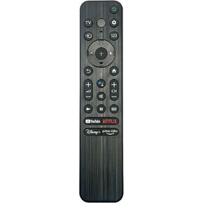 RMF-TX800U Replacement Voice Remote Compatible with Sony Bravia 4K 8K Mic Function Smart HD TV X72K X73K X80K X81K X90K X90CK X85TK W830K A80K X95K X85K Z9K X90S X94S RMF-TX900U