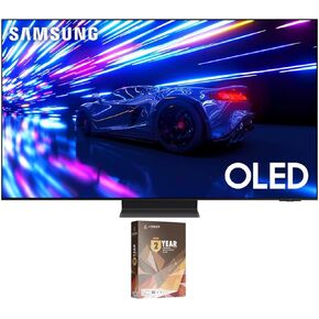 SAMSUNG QN55S95DAFXZA 55 Inch OLED 4K Smart TV with Dolby Atmos and 2 Year Amber Protection Plan (2024)
