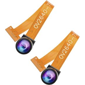 2 PCS Camera Module,Aideepen OV2640 Camera 160° Wide-angle Lens 2 Megapixel Sensor I2C Support JPEG RGB YUV for ESP32 MCU camera