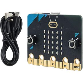 Freenove BBC micro:bit V2 Development Board, Blocks and MicroPython Code, Detailed Tutorial, Example Projects, microbit