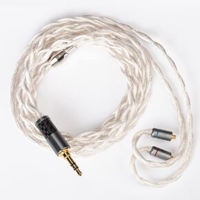 keephifi Earbuds Cable-TFZ 4 Core KBEAR [Inspiration-C] Ear Monitor Upgraded Cable Singel Crystal Copper Cable with 4.4mm Plug, Suit for LIVE-X T2-GALAXY TFZ Series (TFZ, 4.4Copper)