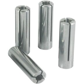 𝐋𝐮𝐨 𝐤𝐞 4 Pieces Collet Adapter Die Grinder Chuck Driver Adapter 1/4" to 1/8" CNC Engraving Bit Router Converter for Engraving Milling Machine Tool
