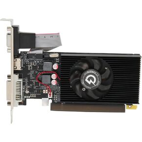 بطاقة رسومات Yunseity GT710، بطاقات رسومات ألعاب الكمبيوتر 4 جيجابايت 64 بت GDDR3 مع مروحة تبريد، ساعة وحدة معالجة الرسومات 954/1334 ميجاهرتز، دعم VGA DVI، بطاقة رسومات فيديو PCI Express 2.0 in Kuwait