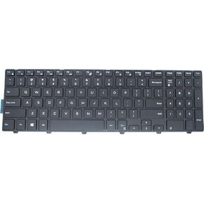 (Red Backlit) US Keyboard Replacementrd for Dell Inspiron 15 5000 15-3000 3541 3542 3543 3551 3552 15-5542 5545 5547 P39F 5555 5755 5551 5558 5552 5758 5759 7557 7559 5559 17 5748 5749 5755 0KF8C