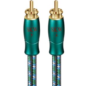 SKW Entry Level HC Series RAC to RCA Subwoofer Cable 3.2ft/1M