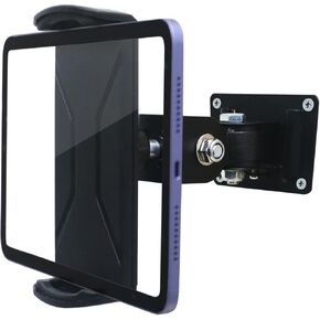 Tablet Wall Mount Holder, Rotate Design Arbitrary Adjustment,Multi Angle,Bracket for Most 5 to 11 inch Tablet or Smartphone,iPad,iPhone,Galaxy tab,and More (Black)