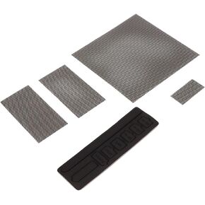 Dust Filter, Replacement Dust Filter for Xbox Series X, 8 Dust Plugs, 4 PVC Meshs Set, Vented Dust Cover Mesh Filter for Game Consoles