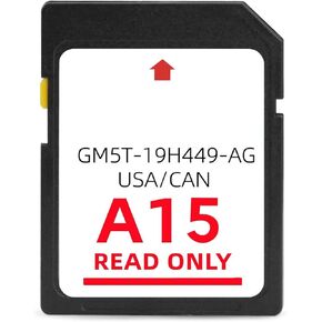 GM5T-19H449-AJ 2024 Latest A15 Sync Navigation SD Card Fits Ford/Lincoln USA Canada Maps, Updated 2024 Newest GPS Card