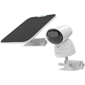 Outdoor Gutter Mount Bracket for REOLINK Argus Track, 4K PTZ Solar Panel Security Camera (1-Pack, White)