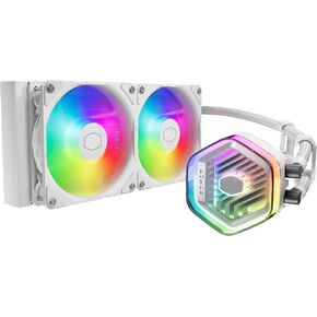 Cooler Master MasterLiquid Atmos 360 Black CPU Liquid Cooler - AIO Water Cooling System, Dual Chamber Pump, Pre-Installed Sickleflow 120 Edge Fans, Addressable Gen 2 RGB, LGA1700 & AM5 Brackets in Saudi Arabia