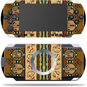 MightySkins Skin Compatible with Sony PSP – Desert Stripes | Protective, Durable, and Unique Vinyl Decal wrap Cover | Easy to Apply, Remove, and Change Styles | Made in The USA