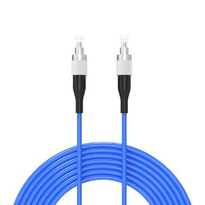 1Meters, LC to SC, Armored Single Mode Simplex Fiber Optic Cables LC-SC Patch Cord Jumper SM SX 3FT Blue