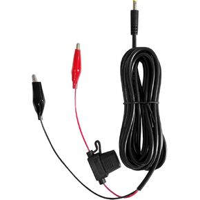 10FT Trail Camera Battery Power Cord - 4.0x1.7mm DC Plug, Compatible with Tactacam Reveal X XB SK, Wise Eye,Covert Cameras, Snyper Cameras, and More - 2A Fuse Included