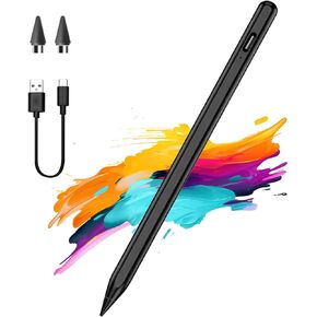 EFAITHFIX Stylus Pen for Touch Screens with Magnetic Design Rechargeable Universal Active Stylus Pen Compatible with iOS/Android/Tablet/Phones/iPad pro/Mini/Air Digital Pencil for Writing and Drawing
