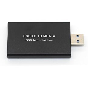 SSD mSATA to USB 3.0 Enclosure Hard Drive Box Portable Memory Drive