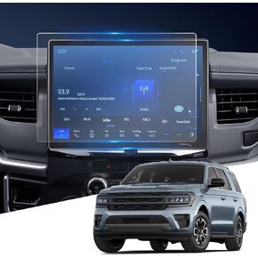 for 2021-2024 Ford F150 12" Screen Protector [Anti-glare] Compatible with 2022-2024 F150 Lightning/Expedition SYNC4 Accessories - HD Clear/Anti-fingerprint/ 2 Pack