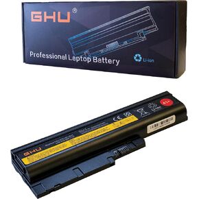 GHU New Battery 57 Wh Compatible with IBM Lenovo ThinkPad R60 R61E T60 T60P T500 W500 Z60M Z61M Z61P Z60 Z61E SL500 SL400 SL300 40Y6795 92P1141 92P1141 92P1137 92p1128 92p1130 92p1141 in Kuwait