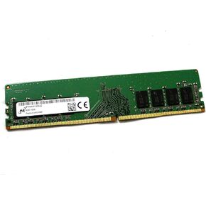 Micron 8GB PC4-19200 DDR4-2400MHz Non-ECC Unbuffered CL17 288-Pin DIMM 1.2V Single Rank Memory Module Mfr P/N MTA8ATF1G64AZ-2G3B1