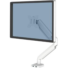 Fellowes 8056201 Platinum Series Adjustable Computer Monitor Stand for Desk with Single Monitor Arm, 32 Inch Monitor Capacity