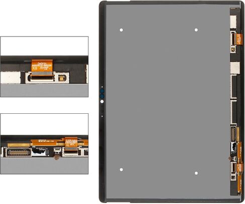استبدال الشاشة لجهاز Microsoft Surface Pro 8 1982 1983 13 بوصة شاشة LCD تعمل باللمس مجموعة أدوات إصلاح الجمعية مع أدوات (أسود) in Saudi Arabia