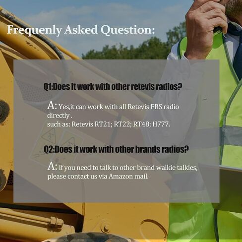 Retevis RB46 Waterproof Walkie Talkies,Portable FRS Two Way Radios,Crystal Voice,Squelch,Emergency Alarm,2 Way Radio Long Range for Business (10 Pack) in Saudi Arabia