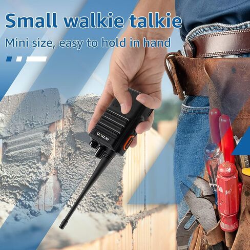 Retevis RB46 Waterproof Walkie Talkies,Portable FRS Two Way Radios,Crystal Voice,Squelch,Emergency Alarm,2 Way Radio Long Range for Business (10 Pack) in Saudi Arabia