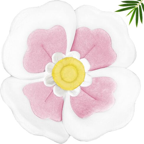 Baby Bath Flower for Sink - Flower Bathtub for Baby Organic 5pc Set -Blooming Baby Bath Flower Fits Bathtub Sink Tub -More Support for Newborns -Lotus Flower Baby Bath Mat Boy Girl in Saudi Arabia
