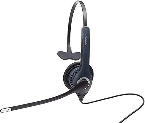 Jabra GN2000 Single Speaker Quick Disconnect Wired Headset Bundle with Headsets Stress Ball NOT A USB HEADSET (Renewed) in Saudi Arabia