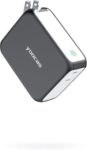 Portable Power Bank, 2in1 Hybrid Charger-5000mAh 20W Portable Charger with 45W GaN Charger-USB C Dual Ports for MacBook, Dell, Samsung, iPhone, iPad, Switch,Steam Deck and ect-Black & White in Saudi Arabia