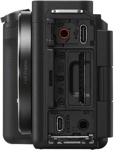 كاميرا Sony Alpha ZV-E1 كاملة الإطار بعدسة بدون مرآة (أسود) (ILCZVE1/B) عدسة Alpha FE PZ مقاس 16-35 مم + بطاقة 64 جيجابايت + برنامج Corel Photo Software + قارئ بطاقات + حافظة + حامل ثلاثي مرن + المزيد (متجدد) in Saudi Arabia